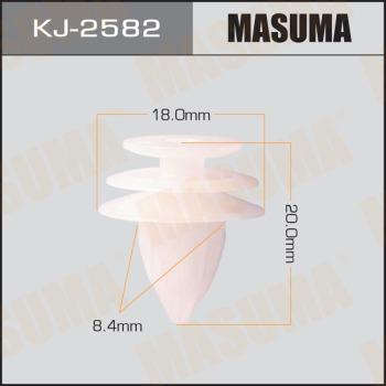 MASUMA KJ-2582 - Зажим, молдинг / защитная накладка avtokuzovplus.com.ua