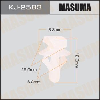 MASUMA KJ-2583 - Зажим, молдинг / защитная накладка avtokuzovplus.com.ua