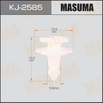 MASUMA KJ-2585 - Зажим, молдинг / захисна накладка autocars.com.ua