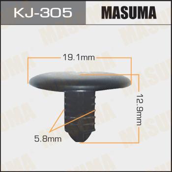 MASUMA KJ-305 - Зажим, молдинг / защитная накладка avtokuzovplus.com.ua