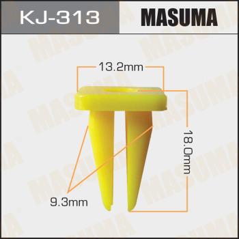 MASUMA KJ-313 - Зажим, молдинг / захисна накладка autocars.com.ua