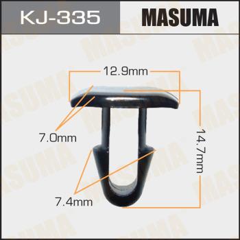 MASUMA KJ-335 - Зажим, молдинг / защитная накладка avtokuzovplus.com.ua