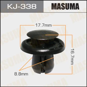 MASUMA KJ-338 - Зажим, молдинг / захисна накладка autocars.com.ua