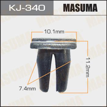 MASUMA KJ-340 - Зажим, молдинг / захисна накладка autocars.com.ua