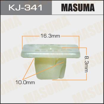 MASUMA KJ-341 - Зажим, молдинг / защитная накладка avtokuzovplus.com.ua