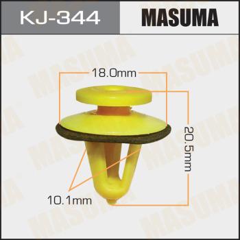 MASUMA KJ-344 - Клипса кратно 10 KJ344 Masuma autocars.com.ua