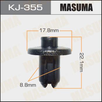 MASUMA KJ-355 - Зажим, молдинг / захисна накладка autocars.com.ua