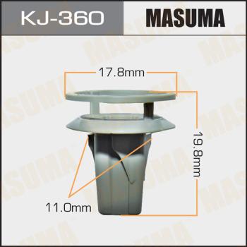 MASUMA KJ-360 - Зажим, молдинг / защитная накладка avtokuzovplus.com.ua