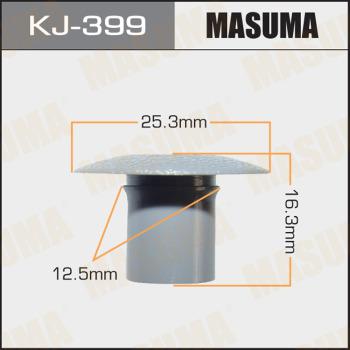 MASUMA KJ-399 - Зажим, молдинг / захисна накладка autocars.com.ua