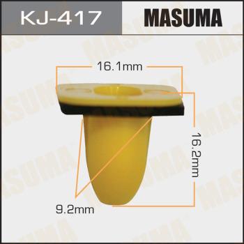 MASUMA KJ-417 - Зажим, молдинг / защитная накладка avtokuzovplus.com.ua
