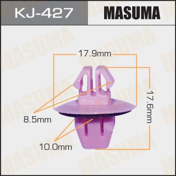 MASUMA KJ-427 - Зажим, молдинг / защитная накладка avtokuzovplus.com.ua