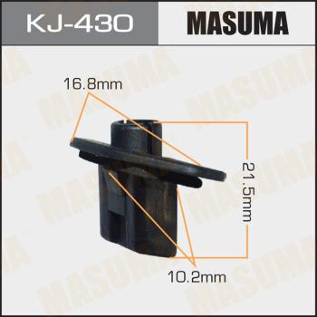 MASUMA KJ-430 - Зажим, молдинг / захисна накладка autocars.com.ua