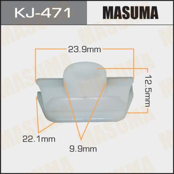 MASUMA KJ-471 - Зажим, молдинг / захисна накладка autocars.com.ua