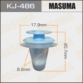MASUMA KJ-486 - Зажим, молдинг / захисна накладка autocars.com.ua