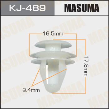 MASUMA KJ-489 - Зажим, молдинг / захисна накладка autocars.com.ua