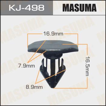 MASUMA KJ-498 - Зажим, молдинг / захисна накладка autocars.com.ua