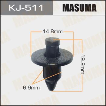 MASUMA KJ-511 - Зажим, молдинг / защитная накладка avtokuzovplus.com.ua