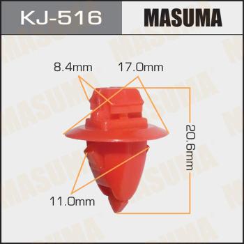 MASUMA KJ-516 - Зажим, молдинг / защитная накладка avtokuzovplus.com.ua