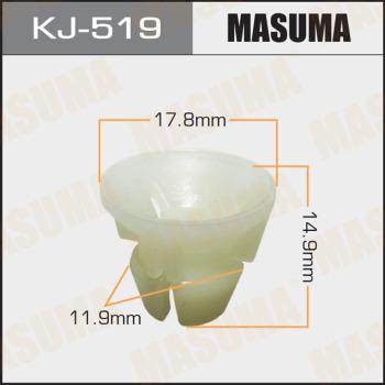 MASUMA KJ-519 - Зажим, молдинг / защитная накладка avtokuzovplus.com.ua