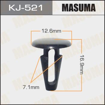 MASUMA KJ-521 - Зажим, молдинг / захисна накладка autocars.com.ua