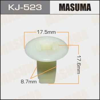 MASUMA KJ-523 - Зажим, молдинг / захисна накладка autocars.com.ua