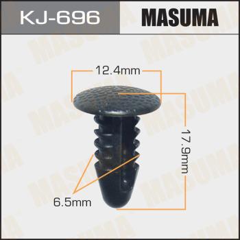 MASUMA KJ-696 - Зажим, молдинг / захисна накладка autocars.com.ua
