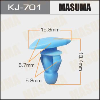 MASUMA KJ-701 - Зажим, молдинг / захисна накладка autocars.com.ua