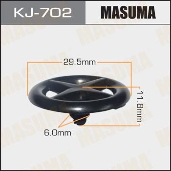 MASUMA KJ-702 - Зажим, молдинг / защитная накладка avtokuzovplus.com.ua
