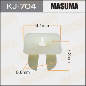 MASUMA KJ-704 - Зажим, молдинг / захисна накладка autocars.com.ua