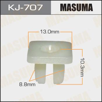 MASUMA KJ-707 - Зажим, молдинг / захисна накладка autocars.com.ua