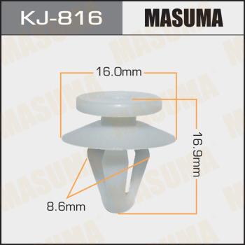 MASUMA KJ-816 - Зажим, молдинг / захисна накладка autocars.com.ua
