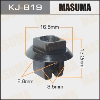 MASUMA KJ-819 - Зажим, молдинг / защитная накладка avtokuzovplus.com.ua