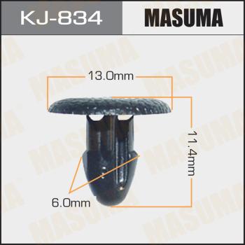 MASUMA KJ-834 - Зажим, молдинг / захисна накладка autocars.com.ua
