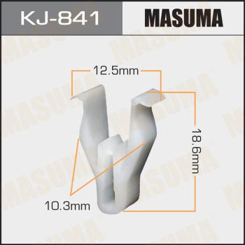 MASUMA KJ-841 - Зажим, молдинг / захисна накладка autocars.com.ua