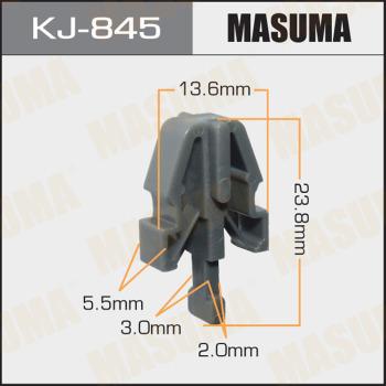 MASUMA KJ-845 - Зажим, молдинг / захисна накладка autocars.com.ua