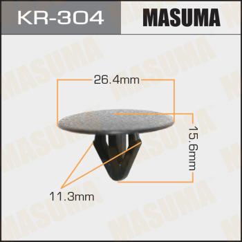 MASUMA KR-304 - Зажим, молдинг / защитная накладка avtokuzovplus.com.ua