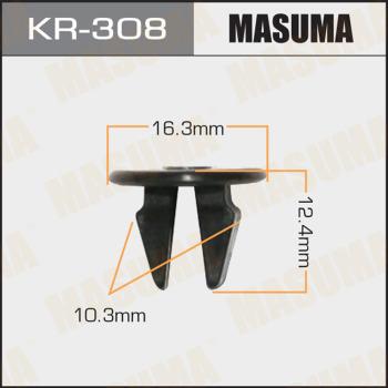 MASUMA KR-308 - Зажим, молдинг / защитная накладка avtokuzovplus.com.ua