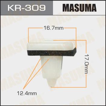 MASUMA KR-309 - Зажим, молдинг / защитная накладка avtokuzovplus.com.ua