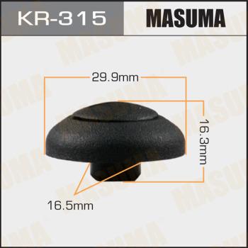 MASUMA KR-315 - Зажим, молдинг / защитная накладка avtokuzovplus.com.ua