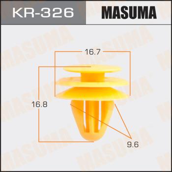 MASUMA KR-326 - Зажим, молдинг / защитная накладка avtokuzovplus.com.ua