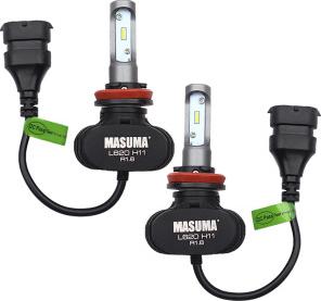 MASUMA L620 - Лампа светодиодная LED H11 6000K 4000Lm PGJ19-2. Комплект 2шт autocars.com.ua