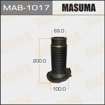 MASUMA MAB-1017 - Пильник амортизатора, захисний ковпак autocars.com.ua