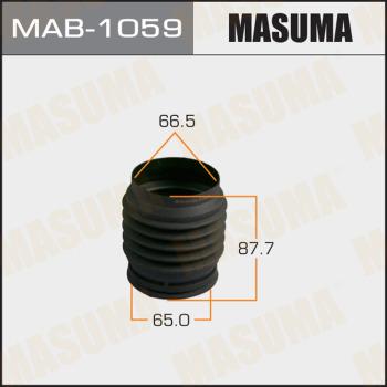 MASUMA MAB1059 - Пыльник амортизатора переднего пластик Mitsubishi L20007-. Pajero 09- MAB1059 MASUMA autocars.com.ua