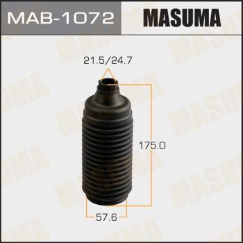 MASUMA MAB-1072 - Пыльник амортизатора заднего пластик Subaru Legacy 00-09. Outback 00-09 MAB1072 MASUMA autocars.com.ua