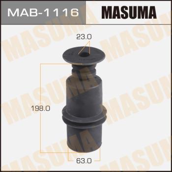 MASUMA MAB-1116 - Відбійник, буфер амортизатора autocars.com.ua
