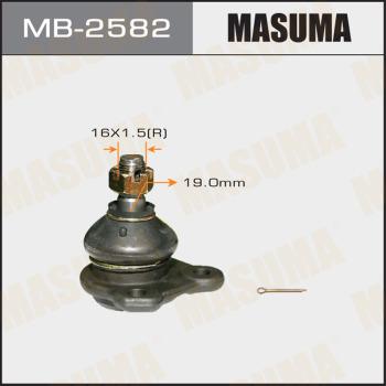 MASUMA MB-2582 - Несучий / направляючий шарнір autocars.com.ua