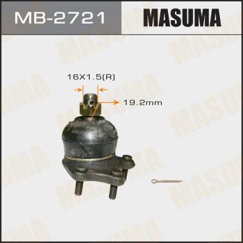 MASUMA MB-2721 - Шаровая опора, несущий / направляющий шарнир avtokuzovplus.com.ua