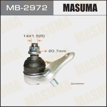 MASUMA MB-2972 - Несучий / направляючий шарнір autocars.com.ua