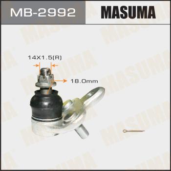 MASUMA MB2992 - Шаровая опора, несущий / направляющий шарнир avtokuzovplus.com.ua