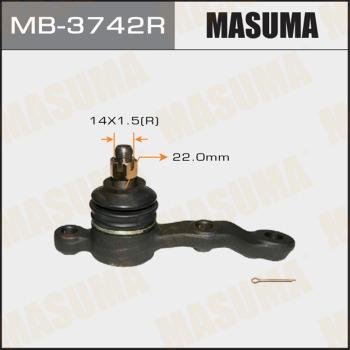 MASUMA MB-3742R - Шаровая опора, несущий / направляющий шарнир avtokuzovplus.com.ua